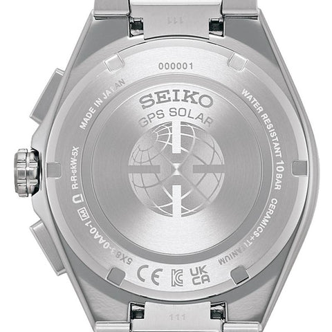 Seiko Astron SBXC151/SSH151 Solar GPS Satellite Radio Dual Time Chronograph Men's Metal Strap 2024.6release Watch