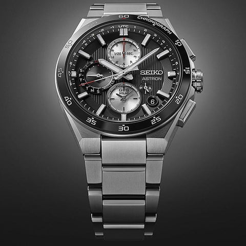 Seiko Astron SBXC151/SSH151 Solar GPS Satellite Radio Dual Time Chronograph Men's Metal Strap 2024.6release Watch