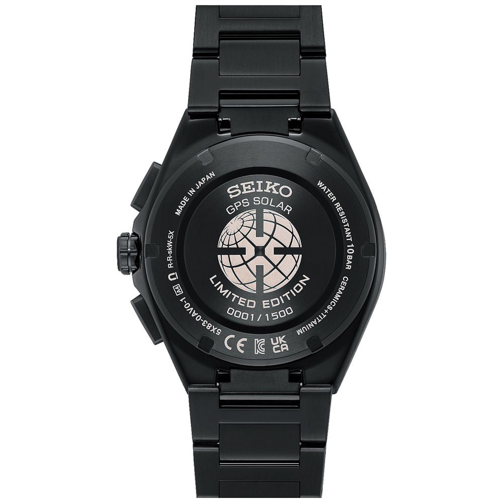 SEIKO SBXC187 Watch - Limited Edition 1500 pieces Solar GPS Satellite Timekeeping Dark Turquoise Elegant Design (Image 2)