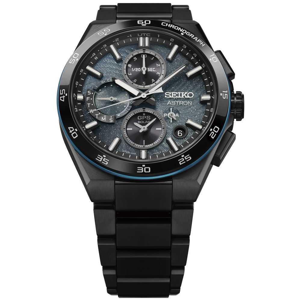 SEIKO SBXC187 Watch - Limited Edition 1500 pieces Solar GPS Satellite Timekeeping Dark Turquoise Elegant Design (Image 3)