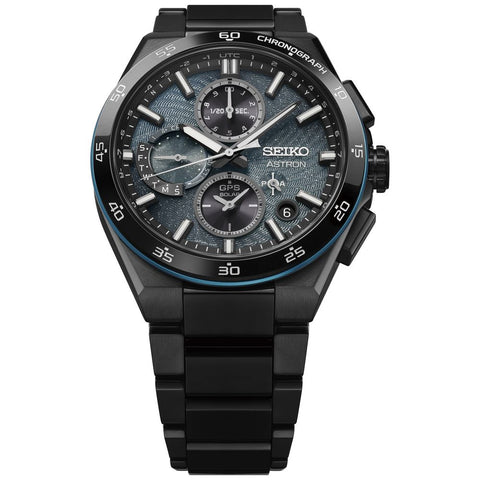 SEIKO SBXC187 Watch - Limited Edition 1500 pieces Solar GPS Satellite Timekeeping Dark Turquoise Elegant Design (Image 3)