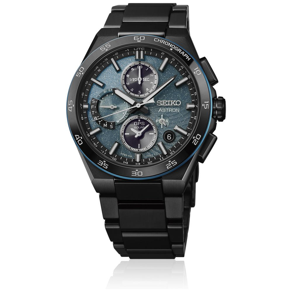 SEIKO SBXC187 Watch - Limited Edition 1500 pieces Solar GPS Satellite Timekeeping Dark Turquoise Elegant Design (Image 4)