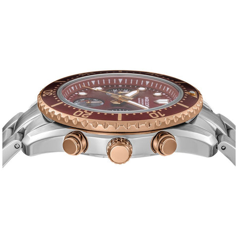 SCC42SPRE Sea Cruise Solar Chrono 1 Year Warranty Red Eco-Friendly Solar Power Chronograph Stylish Design Water