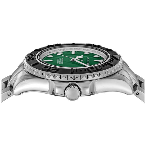 SCS42BSGR Sea Cruise Solar Watch - Eco-Friendly Solar Power Water Resistant Stylish Green Design 1 Year Warranty