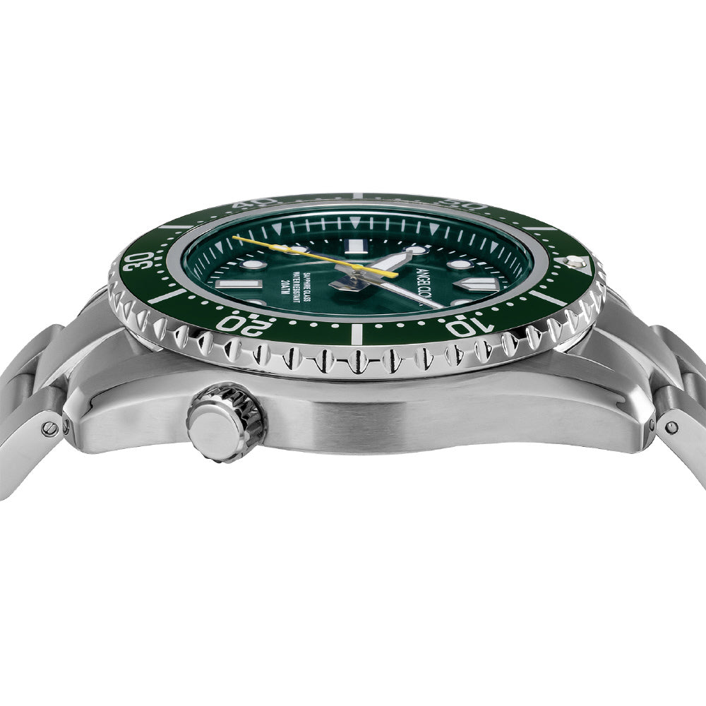 IPPO JAPAN WATCH SCS42SGR Watch - Sea Cruise Solar Eco-Friendly Green Watch 1-Year Warranty Water Resistant Stylish Design (I