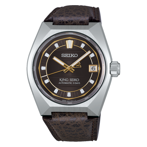 King Seiko SDKV013/SLA093 VANAC analog Automatic mechanical Leather strap watch  2026.1.9 release