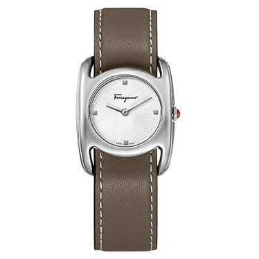 Salvatore Ferragamo SFEL00219 Watch - Elegant Vara Design Silver Finish 2-Year Warranty Stylish and Timeless