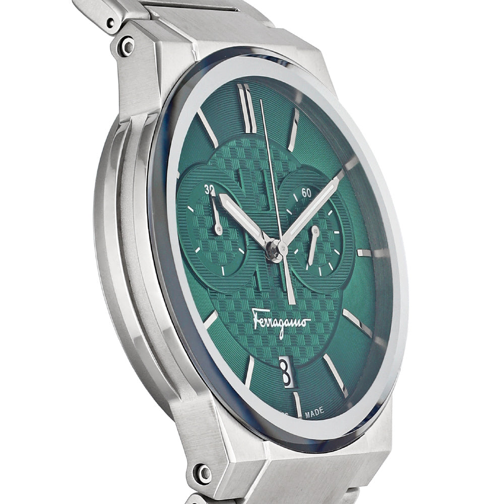IPPO JAPAN WATCH SFME00421 Watch - Sapphire Chrono 2-Year Warranty Green Stainless Steel Water Resistant Chronograph (Image 2
