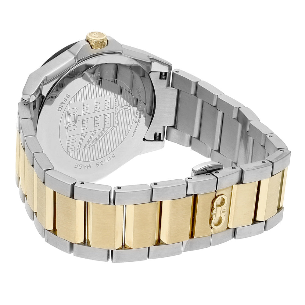 IPPO JAPAN WATCH SFMQ00622 Watch - Ferragamo Black Watch 2-Year Warranty Elegant Design Water Resistant Stylish Timepiece (Im