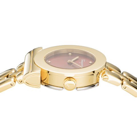 SFPD02424 GANCINO Red Watch 2-Year Warranty Stylish Design Water Resistant Quartz Movement