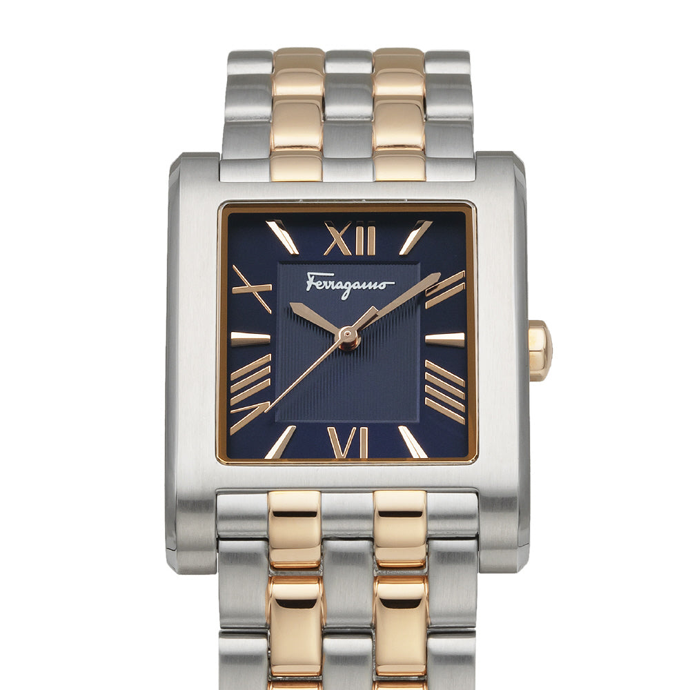 Salvatore Ferragamo SFRS00322 Watch - Lace Gent 2-Year Warranty Blue Elegant Design Swiss Movement (Image 2)