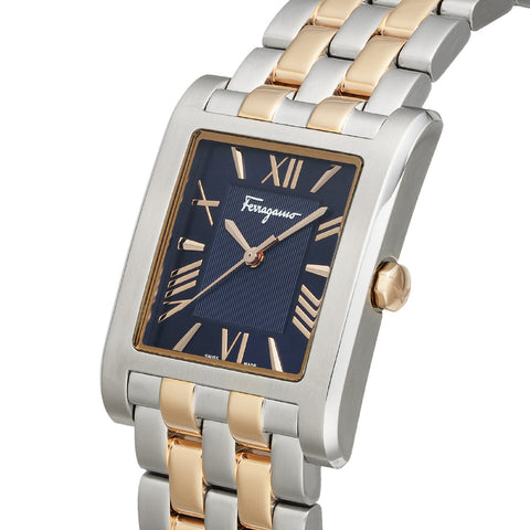 Salvatore Ferragamo SFRS00322 Watch - Lace Gent 2-Year Warranty Blue Elegant Design Swiss Movement (Image 3)