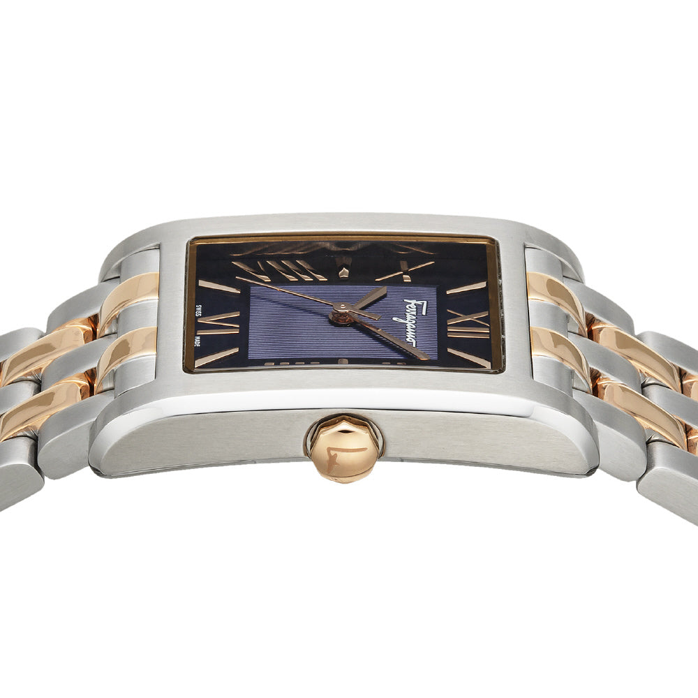 Salvatore Ferragamo SFRS00322 Watch - Lace Gent 2-Year Warranty Blue Elegant Design Swiss Movement (Image 4)