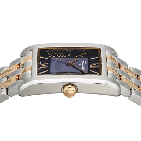 Salvatore Ferragamo SFRS00322 Watch - Lace Gent 2-Year Warranty Blue Elegant Design Swiss Movement (Image 4)
