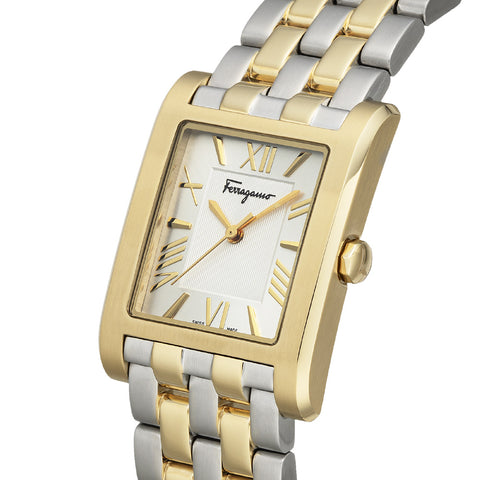 SFRS00422 Lace Gent 2-Year Warranty Yellow Gold Elegant Design Water Resistant Stylish Timepiece