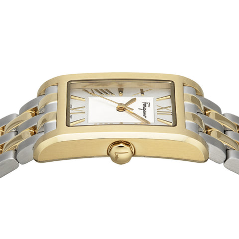 SFRS00422 Lace Gent 2-Year Warranty Yellow Gold Elegant Design Water Resistant Stylish Timepiece