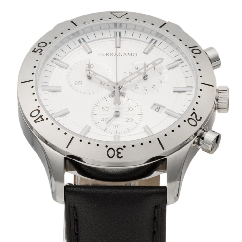 IPPO JAPAN WATCH SFU400123 Watch - New Gent Chrono Silver 2-Year Warranty Stylish Design Chronograph Water Resistant (Image 3