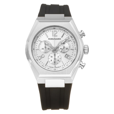 SFUV00222 Tonneau Gent Silver 2-Year Warranty Elegant Design Water Resistant Stylish Timepiece