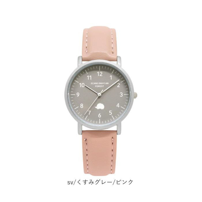 SCANDINAVIAN FOREST SFWATCH Watch - Elegant Design Waterproof Quartz Movement White Pink Color (Image 2)
