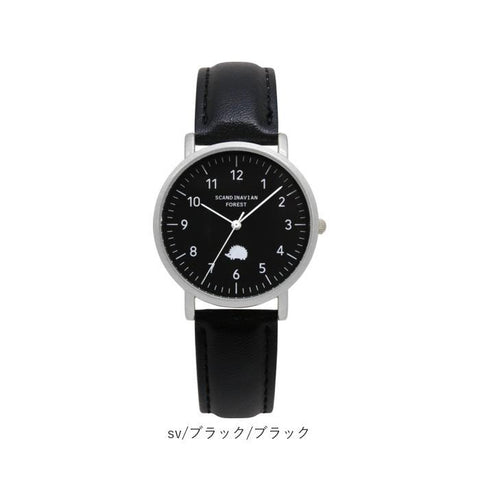 SCANDINAVIAN FOREST SFWATCH Watch - Elegant Design Waterproof Quartz Movement White Pink Color (Image 4)