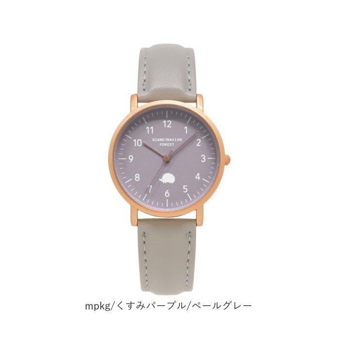 SCANDINAVIAN FOREST SFWATCH Watch - Elegant Design Waterproof Quartz Movement White Pink Color (Image 6)