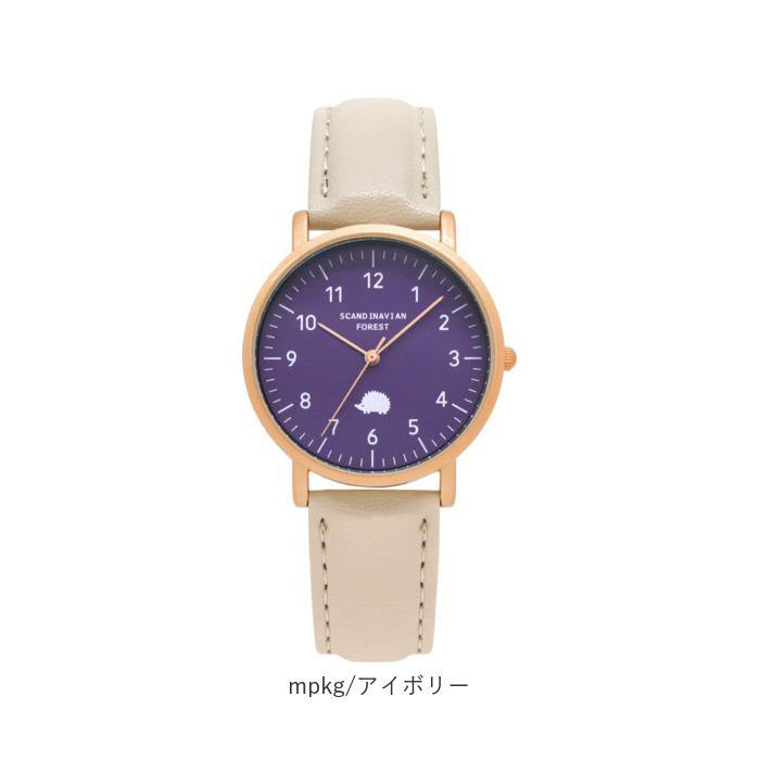 SCANDINAVIAN FOREST SFWATCH Watch - Elegant Design Waterproof Quartz Movement White Pink Color (Image 7)