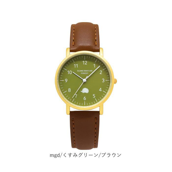 SCANDINAVIAN FOREST SFWATCH Watch - Elegant Design Waterproof Quartz Movement White Pink Color (Image 9)