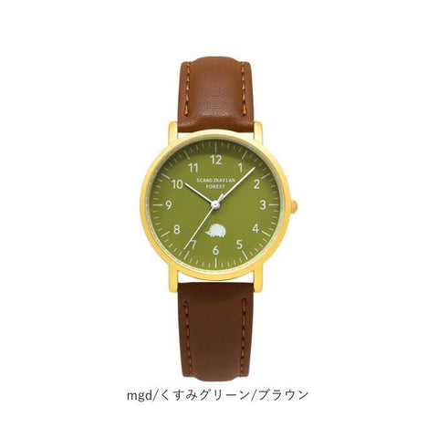 SCANDINAVIAN FOREST SFWATCH Watch - Elegant Design Waterproof Quartz Movement White Pink Color (Image 9)