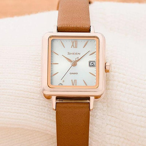 CASIO SHS-D400CGL-7AJF Watch - Sheen Solar Sapphire Model (Image 3)
