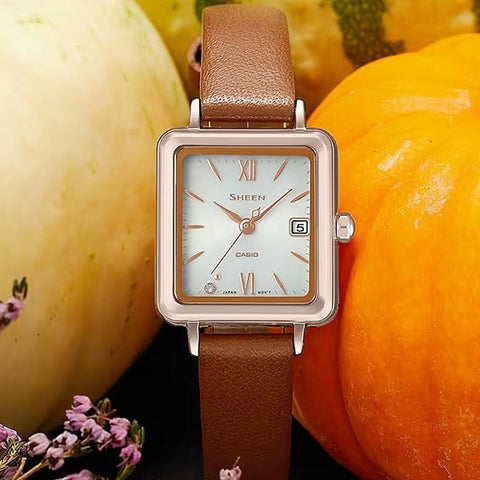 CASIO SHS-D400CGL-7AJF Watch - Sheen Solar Sapphire Model (Image 4)