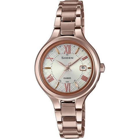 "Casio SHEEN Women's Radio Controlled Model Titanium Series SHW-7000TCG-4AJF"