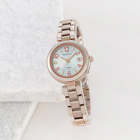 CASIO SHEEN SHW-7100TCG-7AJF SHW-7100TCG-7A solar drive 10 bar watch