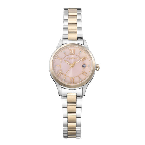 Angel Heart SKR26RSP-J Elegant Sakura Time Design Silver Precious Gold Finish Water Resistant 1 Year Warranty