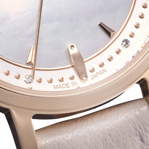 Angel Heart SKR28P-GY-J Sakura Time 1-Year Warranty Stylish Gray Design Elegant Timepiece Durable Build