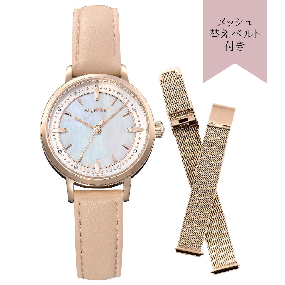 IPPO JAPAN WATCH SKR28PPKJ Watch - Sakura Time Pink Watch 1-Year Warranty Stylish Design Water Resistant Elegant Finish (Imag