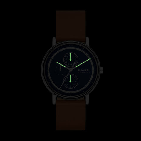 SKAGEN SKW6943 Men's Watch Minimalist Design Stainless Steel Case Japanese Quartz Movement Water Resistant