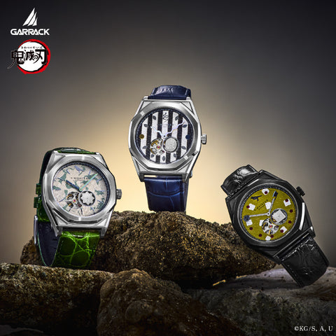 GARRACK SMS41KYIO Watch - Demon Slayer Obanai Iguro model Limited Edition 1-Year Warranty Stylish Design Durable Build (Image