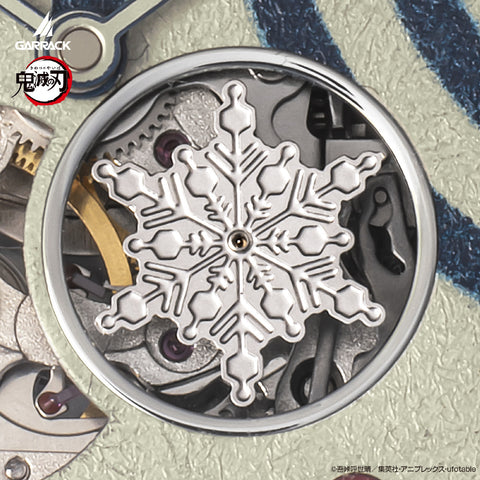 GARRACK SMS41KYJ3A Limited Edition Demon Slayer Akaza Model Silver Stainless Steel Water Resistant 1 Year Warranty