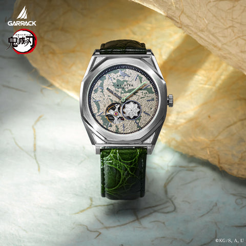 GARRACK SMS41KYSSS7 Demon Slayer Sanemi Shinazugawa model Limited Edition Water Resistant 1-Year Warranty Stylish Design