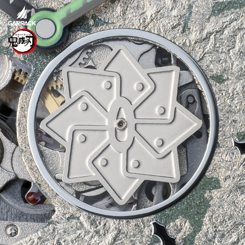 GARRACK SMS41KYSS Limited Edition Demon Slayer Watch Stainless Steel Case Water Resistant 1-Year Warranty