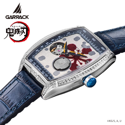 GARRACK SMS47KYUT Watch - Limited Edition Demon Slayer Tengen Uzui Model Silver Stainless Steel 1-Year Warranty (Image 9)