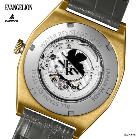 GARRACK SMSEVA410 Neon Genesis Evangelion Unit-00 Model Limited Edition Water Resistant 1 Year Warranty Unique Design