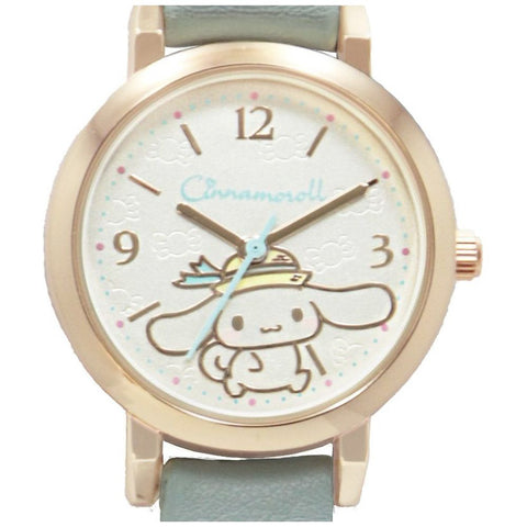 No Brand SNR008-2 Stylish Cinnamon Roll Design Water Resistant Quartz Movement Comfortable Silicone Strap