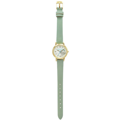 No Brand SNR008-7 Simple Line Design Water Resistant Stylish Casual Watch with Hangyodon Character Lightweight