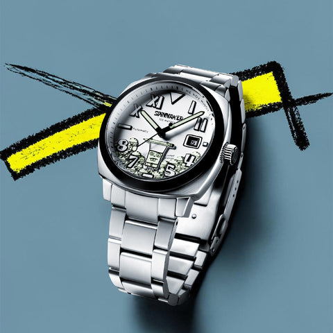 Other Overseas Manufacturers SP-5174-11 Limited Edition SpongeBob SquarePants DoodleBob 2-Year Warranty White Unique