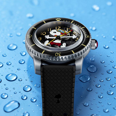 Other Overseas Manufacturers SP-5186-01 Limited Edition Snoopy Design Automatic Movement Water Resistant 2-Year