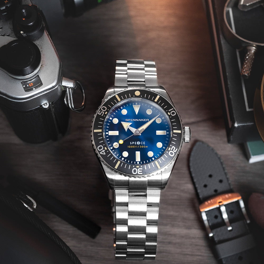 IPPO JAPAN WATCH SP5097BBN Watch - Spence 300 Navy Watch 2-Year Warranty Water Resistant Stylish Design (Image 5)