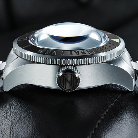 SP517311 Piccard Automatic Popeye Limited Edition 2-Year Warranty Black Stainless Steel Water Resistant
