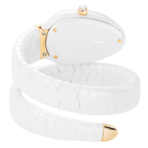 BVLGARI SPC35WGDWCGD1.1T Watch - Serpenti 2-Year Warranty White - Luxury Timepiece with Elegant Design [Parallel Import] (Ima