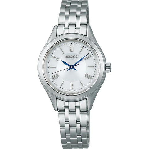 Seiko SSDY047 solar radio-controlled   white disc fashion watch 2025.7 release